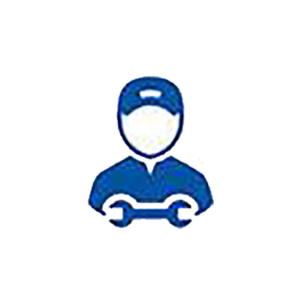 Icon of a person with spanner