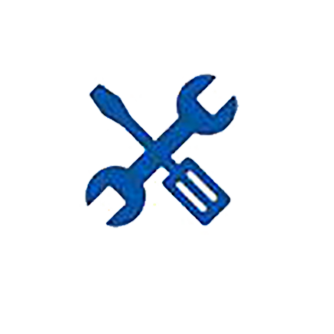 icon of spanner and screwdriver