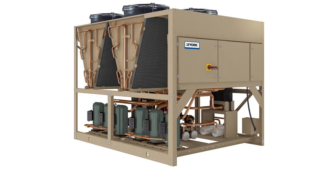 York Chiller product display